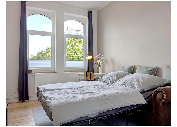 Apartmán 2 Zi Whg Zentral, Altbau, Renoviert 4p Hannover