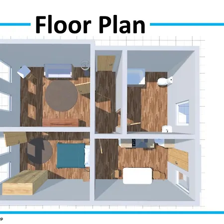 2 Zi Whg Zentral, Altbau, Renoviert 4p Hanóver